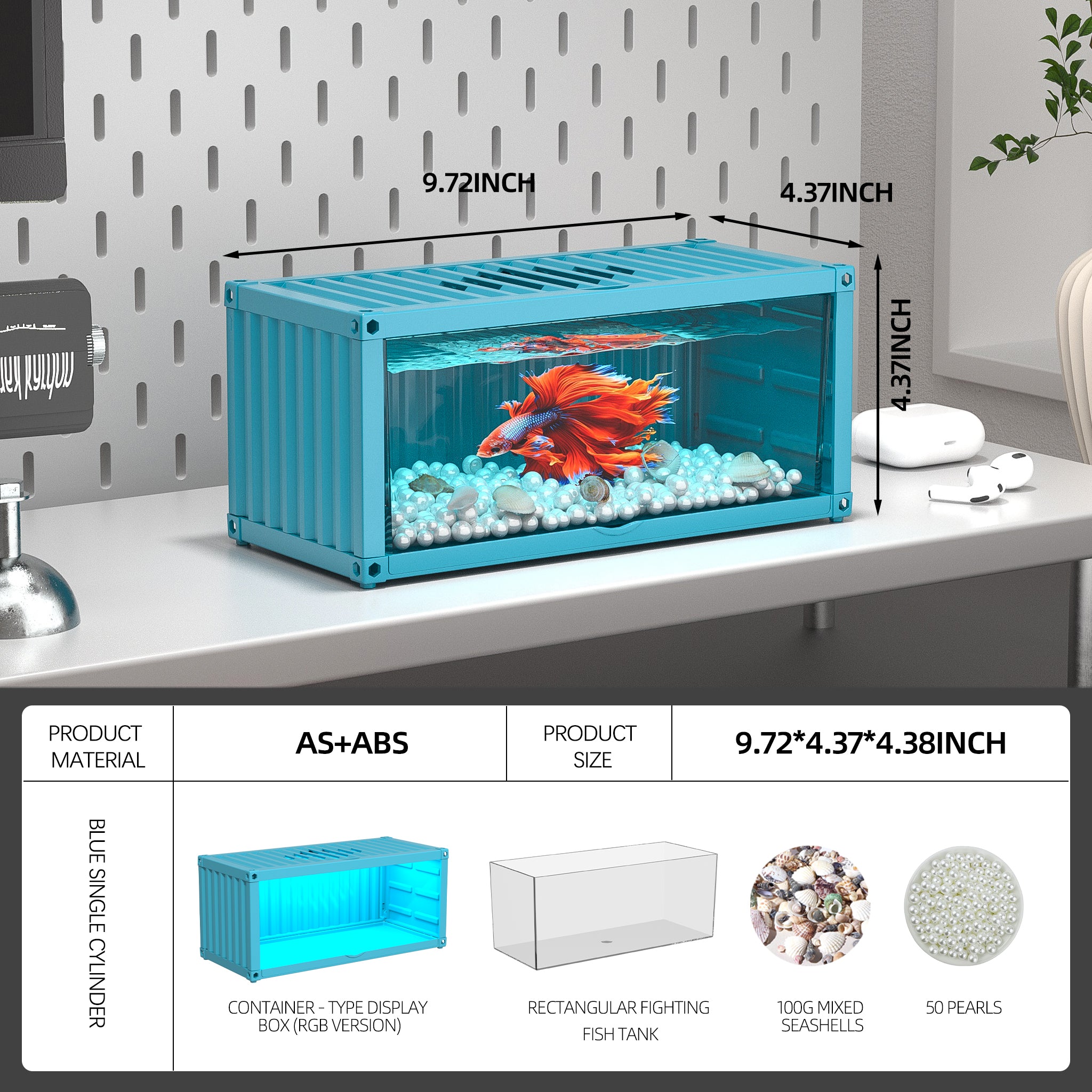 Vivid Pop Betta Tank
