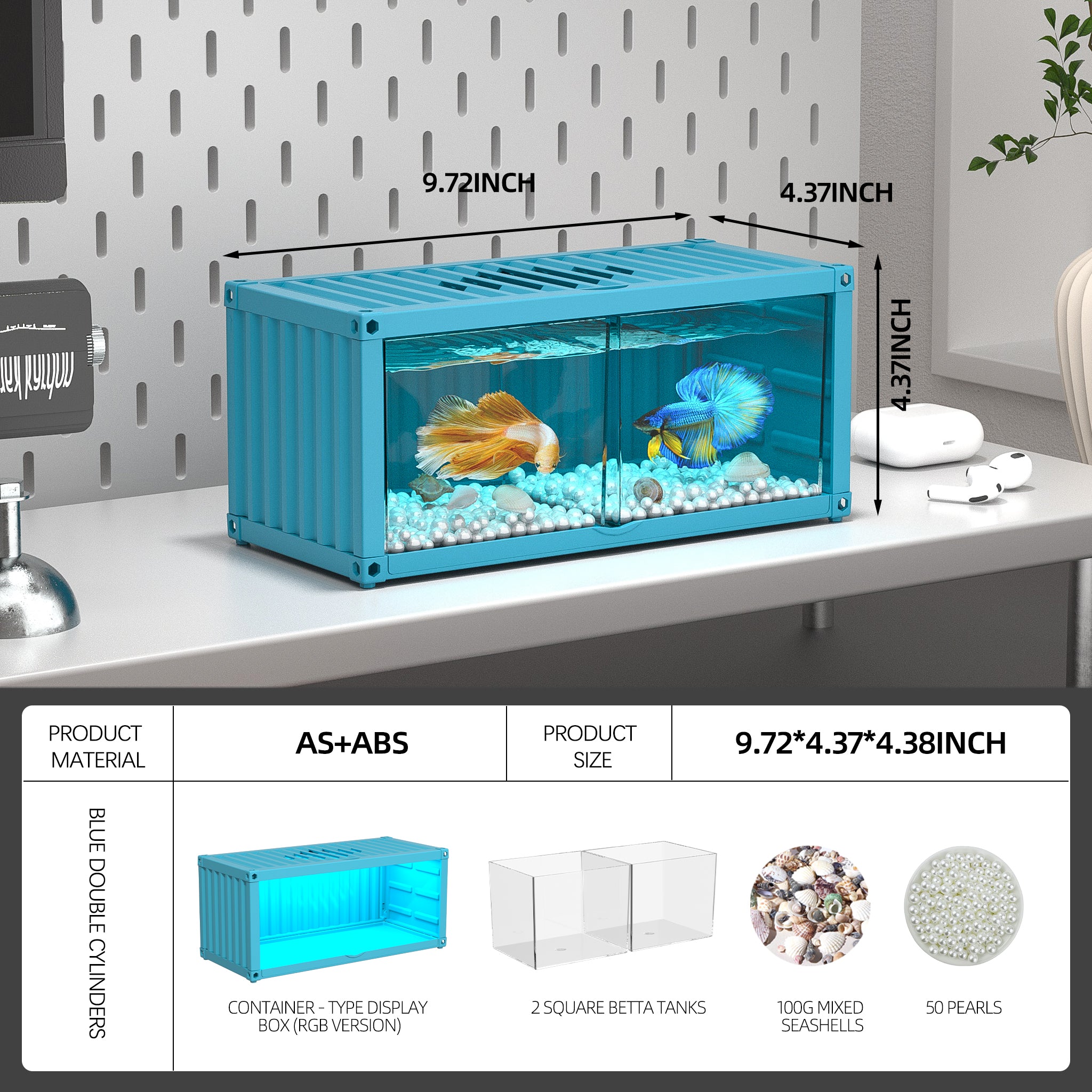 Vivid Pop Betta Tank
