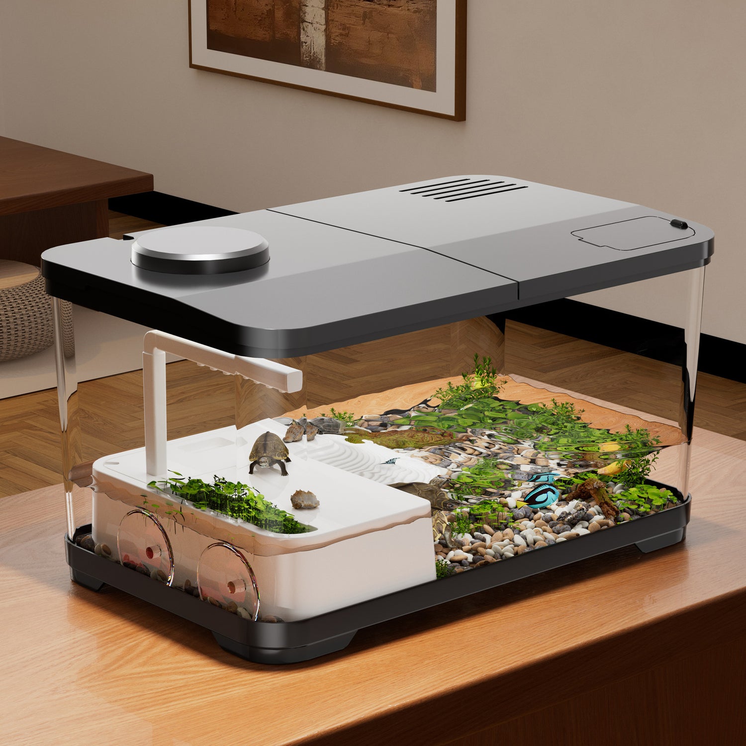 FilterNest Elevate Turtle Tank