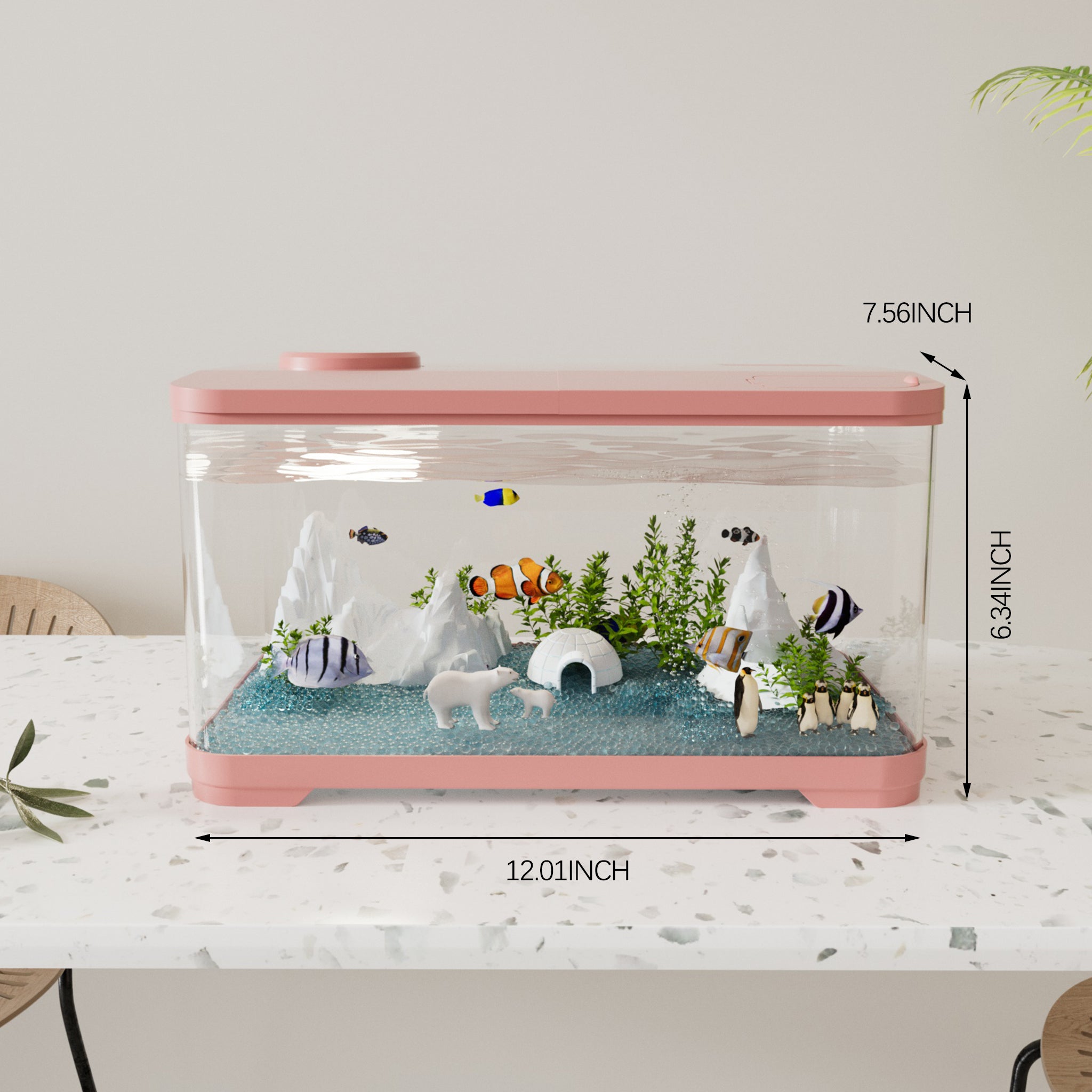 Classic Aquarium with decor