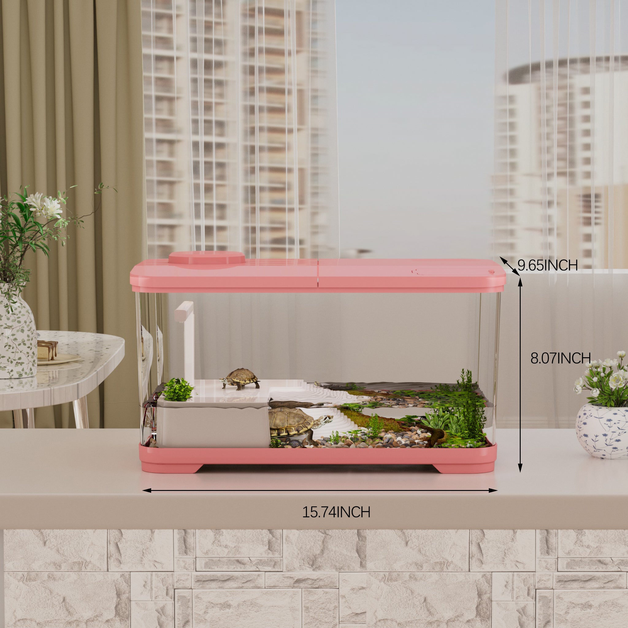 FilterNest Elevate Turtle Tank