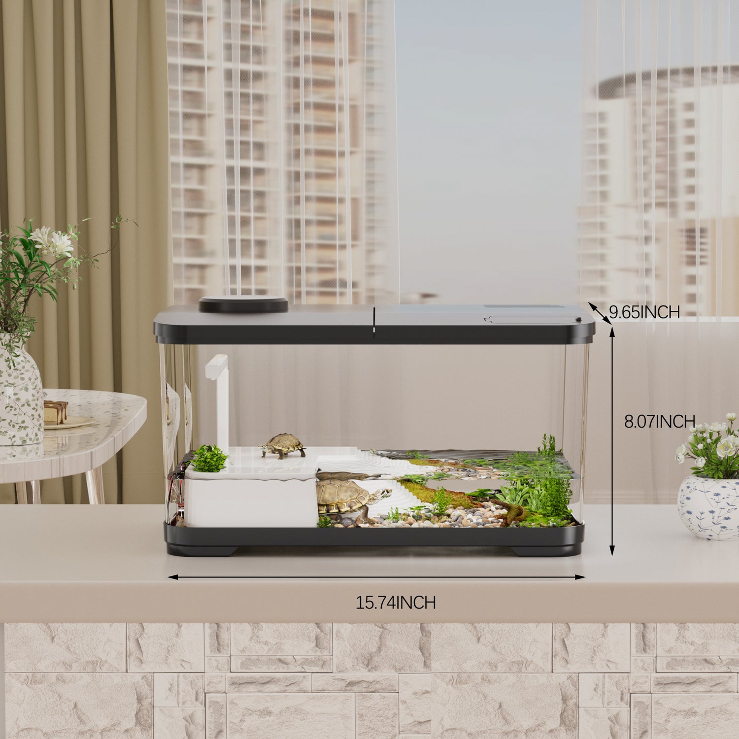 FilterNest Elevate Turtle Tank