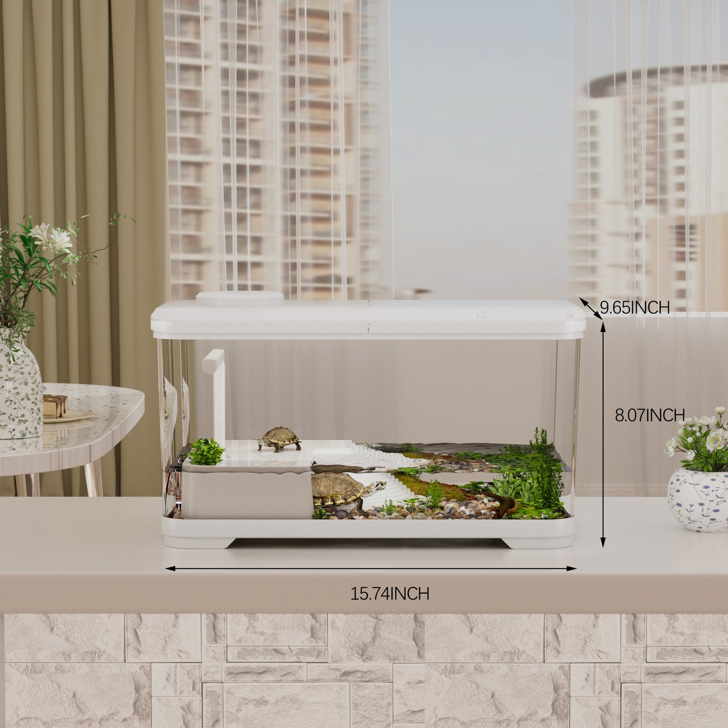 FilterNest Elevate Turtle Tank