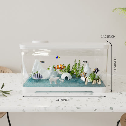 Classic Aquarium with decor