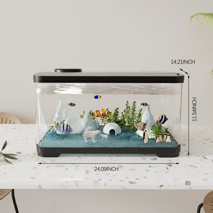 Classic Aquarium with decor