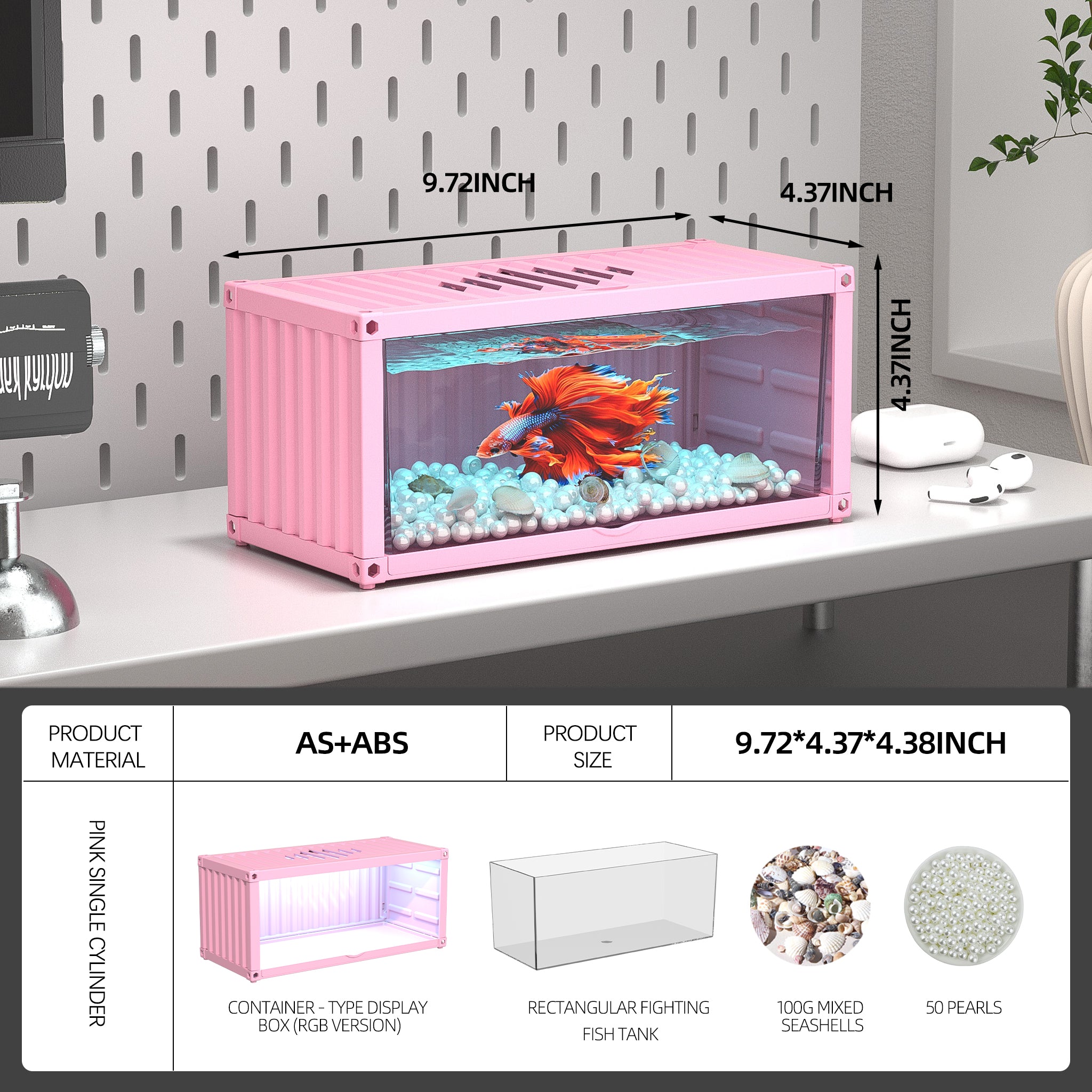 Vivid Pop Betta Tank